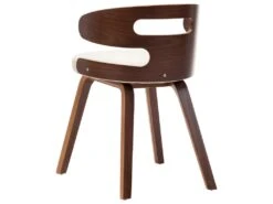 Lot De 6 Chaises De Salle à Manger Cuisine Design élégant Bois Courbé Et Synthétique Crème CDS022350 8 Lot De 6 Chaises De Salle à Manger Cuisine Design élégant Bois Courbé Et Synthétique Crème CDS022350 -Deco.fr Soldes Boutique chaise 15778079