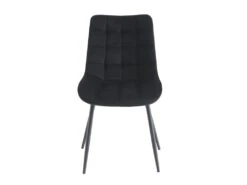 Lot De 6 Chaises Matelassées - Velours Et Métal Noir - Noir - OLLUA 10 Lot De 6 Chaises Matelassées - Velours Et Métal Noir - Noir - OLLUA -Deco.fr Soldes Boutique chaise 15854321