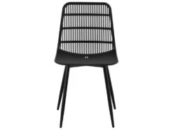 Lot De 4 Chaises Salon Salle à Manger Restaurants, Les Cafés, Les Bureaux Et Les Salles D'attente 150 Kg Max Noir 14_0006003 9 Lot De 4 Chaises Salon Salle à Manger Restaurants, Les Cafés, Les Bureaux Et Les Salles D'attente 150 Kg Max Noir 14_0006003 -Deco.fr Soldes Boutique chaise 15859645