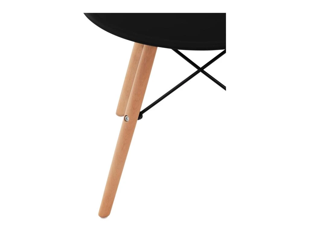 Lot De 4 Chaises Salon Salle à Manger Restaurants, Les Cafés, Les Bureaux Et Les Salles D'attente 150 Kg Max Noir 14_0006013 5 Lot De 4 Chaises Salon Salle à Manger Restaurants, Les Cafés, Les Bureaux Et Les Salles D'attente 150 Kg Max Noir 14_0006013 – Image 5