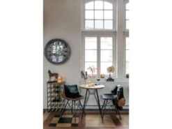 Chaise Loft Cuir Metal Noir Benarkin 11 Chaise Loft Cuir Metal Noir Benarkin -Deco.fr Soldes Boutique chaise 15866073