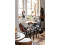 Chaise Loft Cuir Metal Noir Benarkin 12 Chaise Loft Cuir Metal Noir Benarkin -Deco.fr Soldes Boutique chaise 15866075