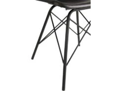 Chaise Loft Cuir Metal Noir Benarkin 16 Chaise Loft Cuir Metal Noir Benarkin -Deco.fr Soldes Boutique chaise 15866083