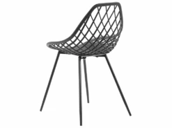 Lot De 2 Chaises De Salle à Manger Noires CANTON -Deco.fr Soldes Boutique chaise 16268387