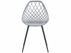 Lot De 2 Chaises De Salle à Manger Gris Clair CANTON 11 Lot De 2 Chaises De Salle à Manger Gris Clair CANTON -Deco.fr Soldes Boutique chaise 16701823