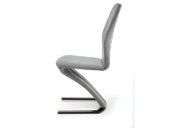 Lot De 2 Chaises Design En Velours - Gris -Deco.fr Soldes Boutique chaise 17568553