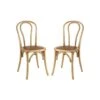 Duo De Chaises Bois Naturel - BRETT 8 Duo De Chaises Bois Naturel - BRETT -Deco.fr Soldes Boutique chaise 17622255