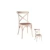 Duo De Chaises Bois Crème - BRETT 8 Duo De Chaises Bois Crème - BRETT -Deco.fr Soldes Boutique chaise 17622655
