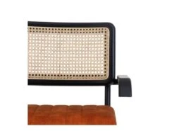 Duo De Chaises à Accoudoirs Métal/Rotin/Orange - MARIETTE 11 Duo De Chaises à Accoudoirs Métal/Rotin/Orange - MARIETTE -Deco.fr Soldes Boutique chaise 17626393