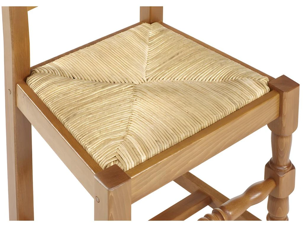 Lot De 2 Chaises SEGUIN - Hêtre Massif & Assise En Paille De Seigle 7 Lot De 2 Chaises SEGUIN - Hêtre Massif & Assise En Paille De Seigle – Image 7