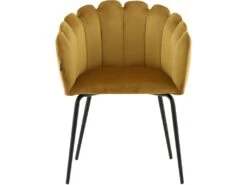 Fauteuil En Velours Et Métal Limhamn -Deco.fr Soldes Boutique chaise 17707681