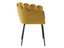 Fauteuil En Velours Et Métal Limhamn -Deco.fr Soldes Boutique chaise 17707689