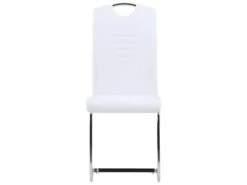 Lot De 4 Chaises De Salle à Manger Cuisine Cantilever Design Moderne Synthétique Blanc CDS021349 7 Lot De 4 Chaises De Salle à Manger Cuisine Cantilever Design Moderne Synthétique Blanc CDS021349 -Deco.fr Soldes Boutique chaise 18081925