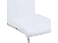 Lot De 4 Chaises De Salle à Manger Cuisine Cantilever Design Moderne Synthétique Blanc CDS021349 9 Lot De 4 Chaises De Salle à Manger Cuisine Cantilever Design Moderne Synthétique Blanc CDS021349 -Deco.fr Soldes Boutique chaise 18081929