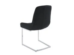 Lot De 6 Chaises En Velours Et Métal - Noir - BERLONA -Deco.fr Soldes Boutique chaise 18320741