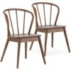 Pack 2 Chaises Brisa En Bois Coleur Noyer -Deco.fr Soldes Boutique chaise 18377201