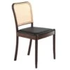 Chaise En Simili Cuir Et Rotin 4094 ANGEL CERDA