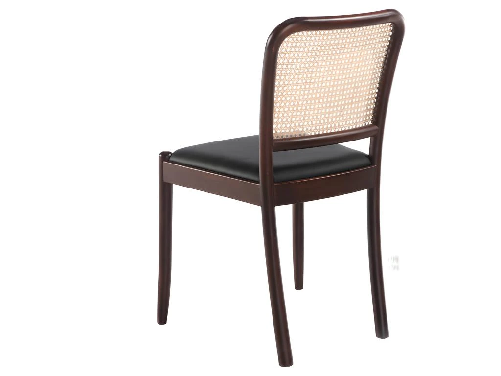 Chaise En Simili Cuir Et Rotin 4094 ANGEL CERDA 6 Chaise En Simili Cuir Et Rotin 4094 ANGEL CERDA â Image 6