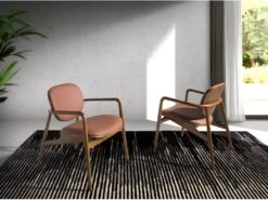 Fauteuil En Similicuir Et Pieds En Frêne 4118 ANGEL CERDA -Deco.fr Soldes Boutique chaise 18430333