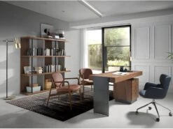 Fauteuil En Similicuir Et Pieds En Frêne 4118 ANGEL CERDA -Deco.fr Soldes Boutique chaise 18430335