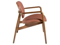 Fauteuil En Similicuir Et Pieds En Frêne 4118 ANGEL CERDA -Deco.fr Soldes Boutique chaise 18430339