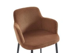 Lot De 6 Chaises En Velours Côtelé Et Métal - Terracotta - CELOLA De Pascal MORABITO 15 Lot De 6 Chaises En Velours Côtelé Et Métal - Terracotta - CELOLA De Pascal MORABITO -Deco.fr Soldes Boutique chaise 18636871