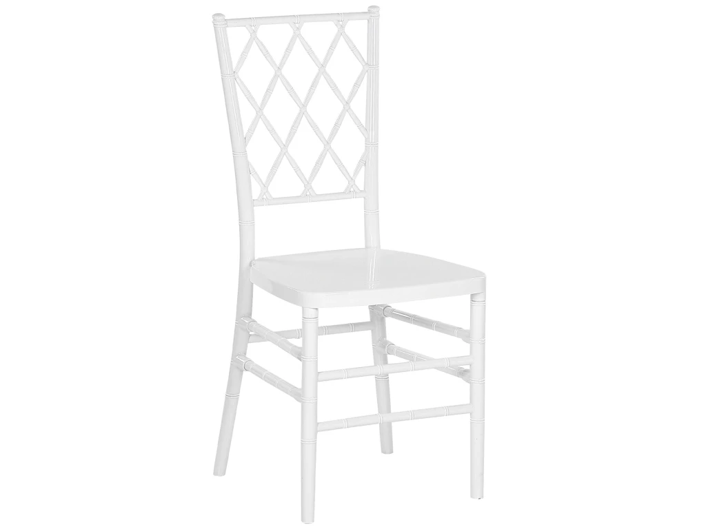 Lot 2 Chaises Blanches CLARION 4 Lot 2 Chaises Blanches CLARION – Image 4