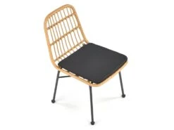 Chaise En Rotin Synthétique 47 X 45 X 85 Cm - Naturel -Deco.fr Soldes Boutique chaise 18834557