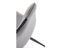 Chaise Design En Tissu Velours 46 X 58 X 83 Cm - Gris -Deco.fr Soldes Boutique chaise 19816671