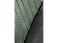 Chaise Design En Tissu Velours 46 X 58 X 83 Cm - Vert Foncé -Deco.fr Soldes Boutique chaise 19816691