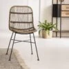 Chaise En Rotin Et Métal Rattan (lot De 2) 11 Chaise En Rotin Et Métal Rattan (lot De 2) -Deco.fr Soldes Boutique chaise 20000993