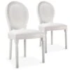 Lot De 2 Chaises Médaillon Louis XVI Simili (P.U) Blanc 13 Lot De 2 Chaises Médaillon Louis XVI Simili (P.U) Blanc -Deco.fr Soldes Boutique chaise 20010235