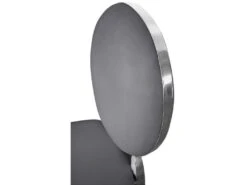 Lot De 2 Chaises Médaillon Sofia Simili Gris -Deco.fr Soldes Boutique chaise 20010251