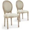 Lot De 20 Chaises De Style Médaillon Louis XVI Tissu Beige 8 Lot De 20 Chaises De Style Médaillon Louis XVI Tissu Beige -Deco.fr Soldes Boutique chaise 20010309