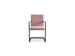 Chaise 'Brigotte' Velours Rose -Deco.fr Soldes Boutique chaise 20088947