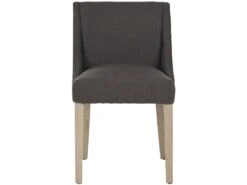 Chaise Bois En Gris, 86.36 X 60.96 X 82 Cm