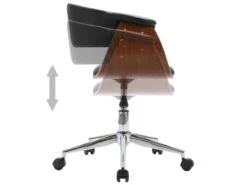 Lot De 4 Chaises De Salle à Manger Cuisine Design Contemporain Synthétique Noir CDS021795 8 Lot De 4 Chaises De Salle à Manger Cuisine Design Contemporain Synthétique Noir CDS021795 -Deco.fr Soldes Boutique chaise 20961707