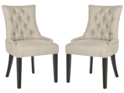 Chaise Beige 60 X 56 X 92.45 Cm - Saundra