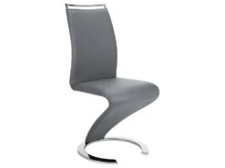 Lot De 6 Chaises TWIZY - Simili Gris -Deco.fr Soldes Boutique chaise 211893