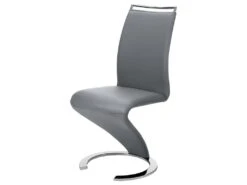 Lot De 6 Chaises TWIZY - Simili Gris -Deco.fr Soldes Boutique chaise 211895