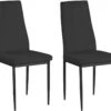 Chaise Kelly 2pk Noir -Deco.fr Soldes Boutique chaise 21686229