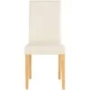 Lot De 2 Chaises De Salle à Manger En PU Crème Avec Pieds En Pin 11 Lot De 2 Chaises De Salle à Manger En PU Crème Avec Pieds En Pin -Deco.fr Soldes Boutique chaise 21687709