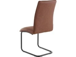 Chaises De Salle à Manger Rembourrées Lot De 2 En PU Cognac -Deco.fr Soldes Boutique chaise 21692525