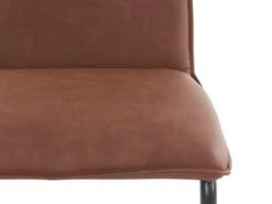 Chaises De Salle à Manger Rembourrées Lot De 2 En PU Cognac -Deco.fr Soldes Boutique chaise 21692527