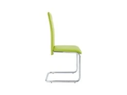Chaise Adora 2pk Vert Chrome -Deco.fr Soldes Boutique chaise 21692651