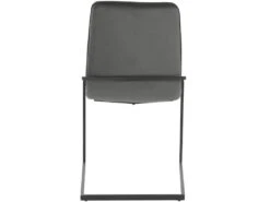 Lot De 2 Chaises De Salle à Manger Rembourrées En Velours Gris -Deco.fr Soldes Boutique chaise 21693047