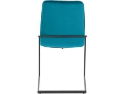 Lot De 2 Chaises De Salle à Manger Rembourrées En Velours Pétrole -Deco.fr Soldes Boutique chaise 21693251