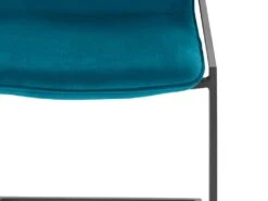 Lot De 2 Chaises De Salle à Manger Rembourrées En Velours Pétrole -Deco.fr Soldes Boutique chaise 21693253