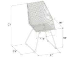 Chaise De Salle à Manger En Métal Noir -Deco.fr Soldes Boutique chaise 21697071