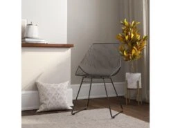 Chaise De Salle à Manger En Métal Noir -Deco.fr Soldes Boutique chaise 21697073